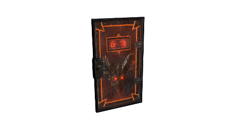 Molten Visage Armored Door