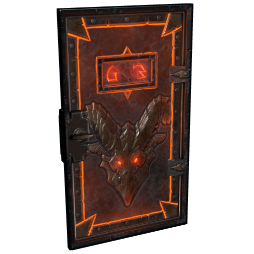 Molten Visage Armored Door Rust Game Items Gameflip