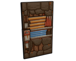 Pixel Metal Door