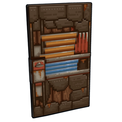 Pixel Metal Door
