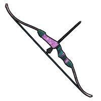 Pink Death Bow in Rust