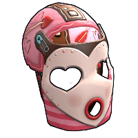 Eat Me Facemask in Rust