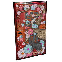 Year of the Rat Door in Rust