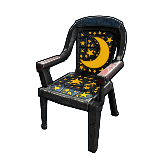 Night Sky Chair in Rust