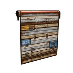 Pixel Garage Door