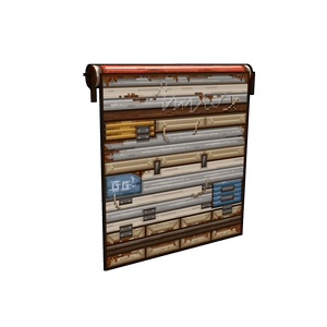 Pixel Garage Door