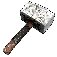 Silver Leaf Hammer in Rust