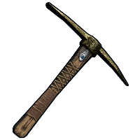 Norse Pickaxe in Rust