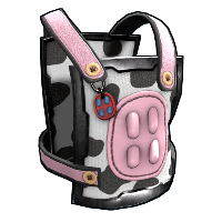 Cow Moo Flage Chestplate in Rust