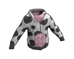 Cow Moo Flage Hoodie