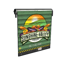 Fresh Produce Garage Door