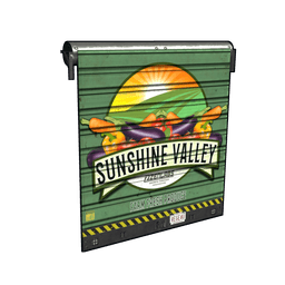 Fresh Produce Garage Door