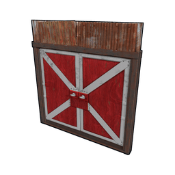 Red Barn Double Door