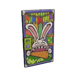 Happy Rabbit Door