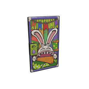 Happy Rabbit Door