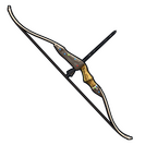 Chocolate Hunter Bow