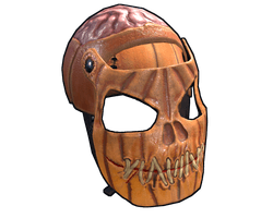 Evil Pumpkin Facemask