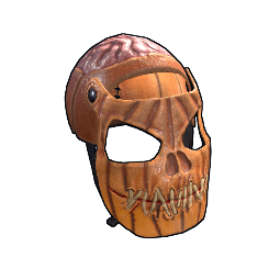 Evil Pumpkin Facemask