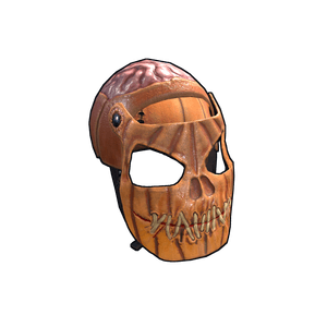 Evil Pumpkin Facemask