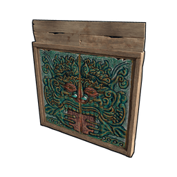 Wind King Wooden Double Door