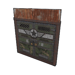 Military Double Door