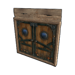 Pirate Ship Wooden Double Door