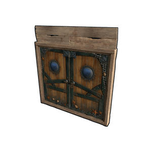 Pirate Ship Wooden Double Door