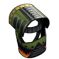 Bombshell Helmet in Rust