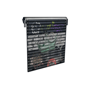 Vandalized Shop Door
