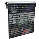 Vandalized Shop Door