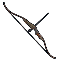 Golden Leaf Bow in Rust