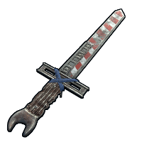 Helicopter Blade in Rust