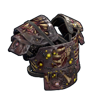 Metal Zombie Vest in Rust
