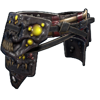 Metal Zombie Kilt in Rust