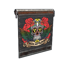 Dia De Los Muertos Garage Door