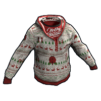 Rustmas PJ Hoodie in Rust