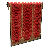 Concert Curtains in Rust