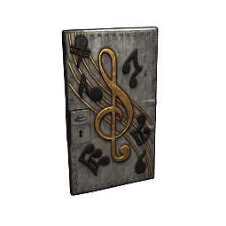 Musical Notes Door