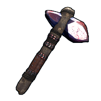 Morganite Hatchet in Rust