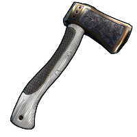 Dragon Claw Hatchet in Rust