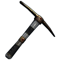 Dragon Claw Pick Axe in Rust