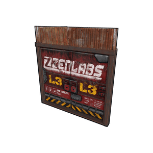 Oil Rig Double Door