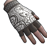Doodle Gloves Rust Skins