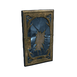 Broken Mirror Door