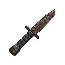 Bronze Raven Knife