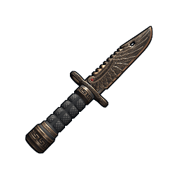Bronze Raven Knife