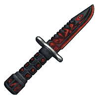 Combat Knife from Hell in Rust