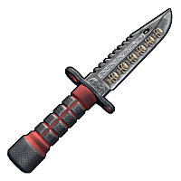 Thug Knife in Rust