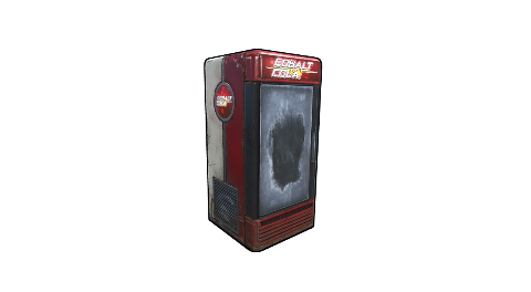 Cobalt Cola Fridge