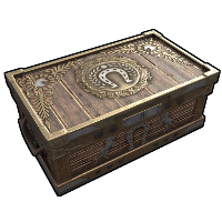 Horseshoe Box in Rust